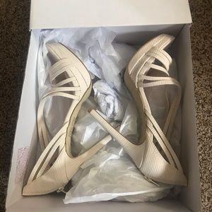 High heeled sandals